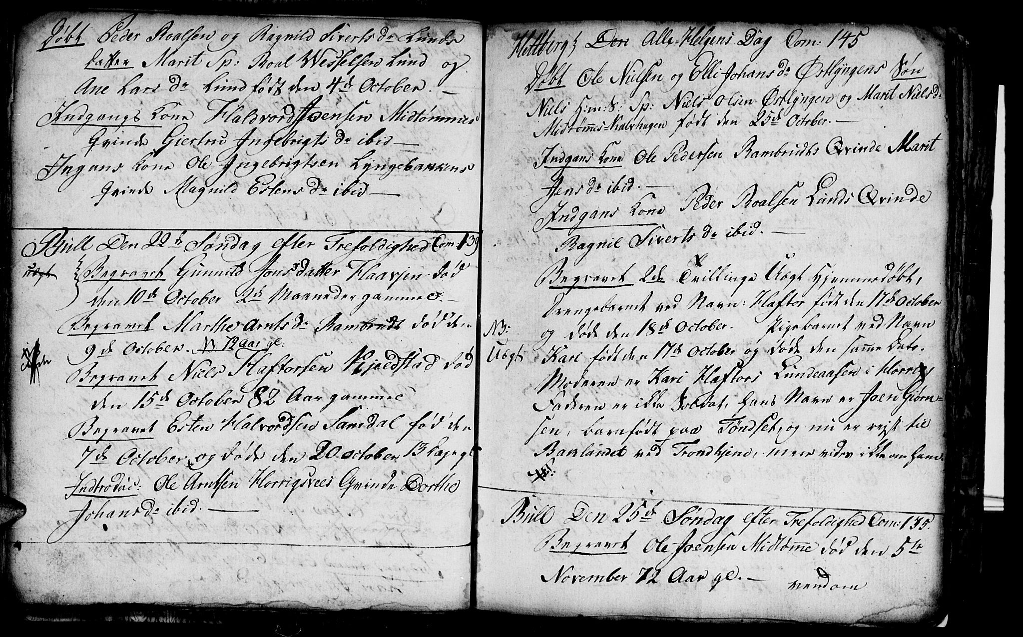 Ministerialprotokoller, klokkerbøker og fødselsregistre - Sør-Trøndelag, AV/SAT-A-1456/692/L1107: Parish register (copy) no. 692C02, 1809-1824