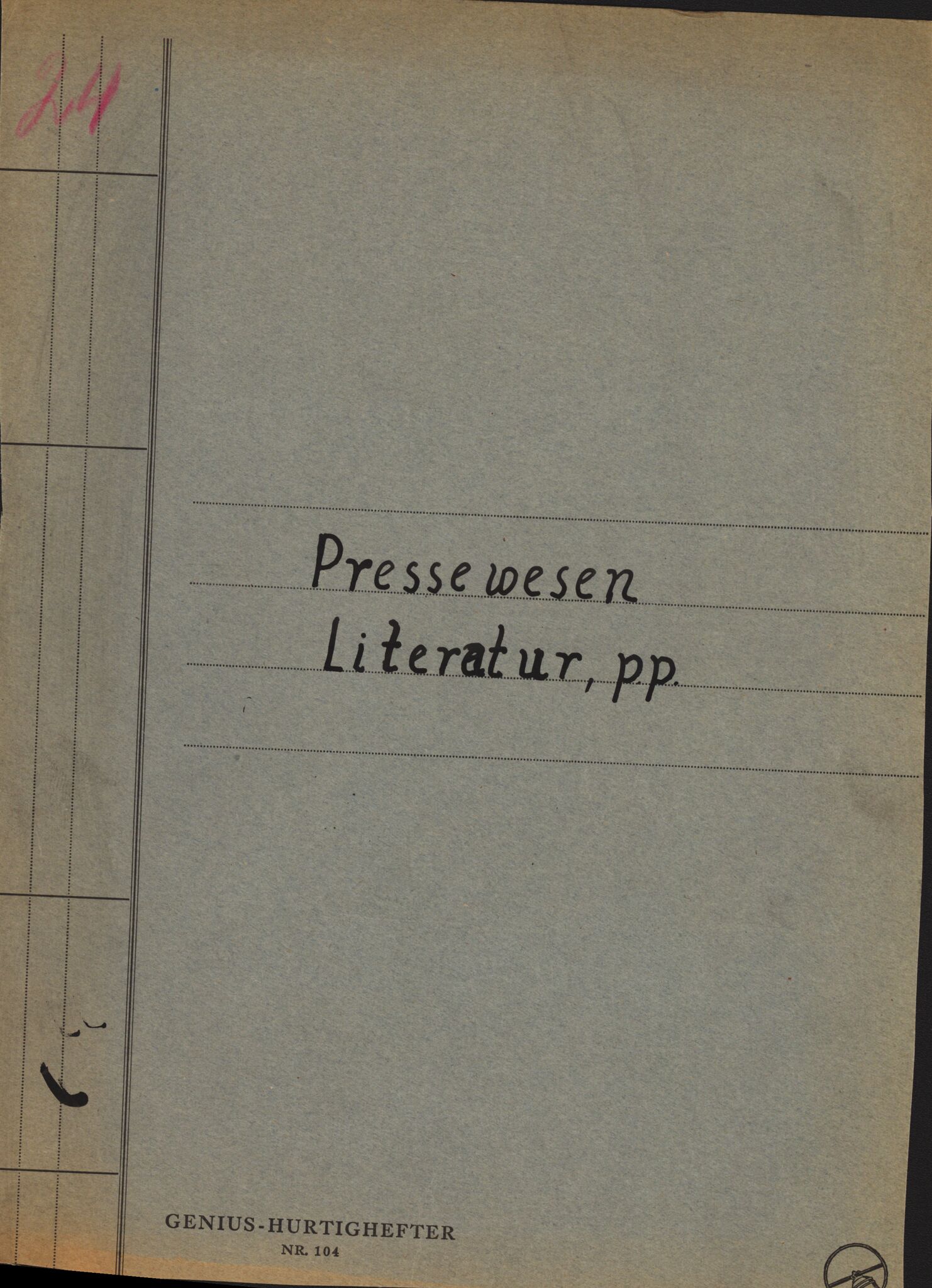 Forsvarets Overkommando. 2 kontor. Arkiv 11.4. Spredte tyske arkivsaker, AV/RA-RAFA-7031/D/Dar/Darb/L0013: Reichskommissariat - Hauptabteilung Vervaltung, 1917-1942, p. 1641