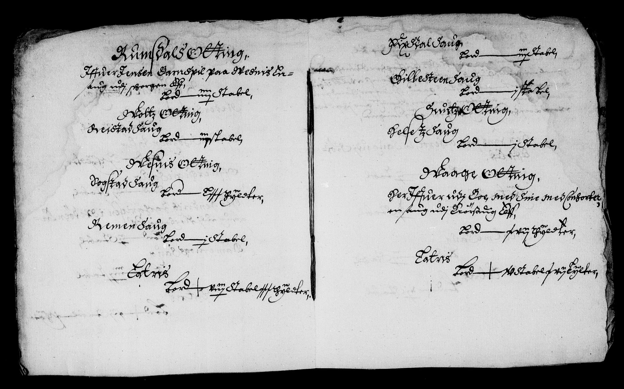 Rentekammeret inntil 1814, Reviderte regnskaper, Stiftamtstueregnskaper, Trondheim stiftamt og Nordland amt, AV/RA-EA-6044/R/Rd/L0003: Trondheim stiftamt, 1661-1662