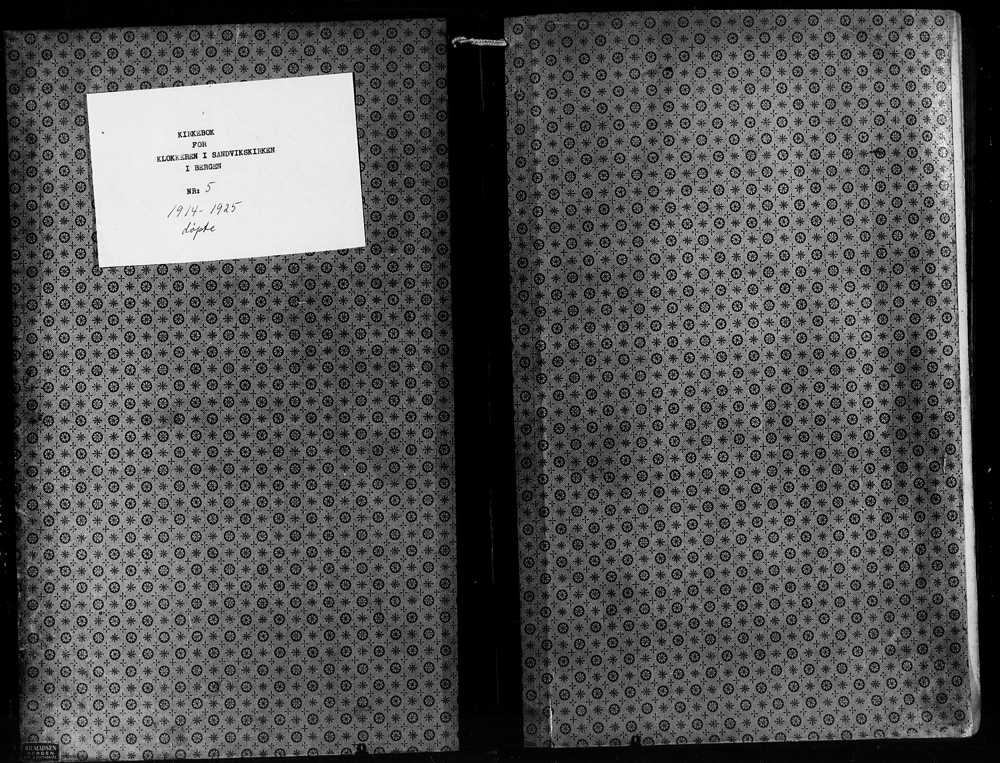 Sandviken Sokneprestembete, SAB/A-77601/H/Hb/L0005: Parish register (copy) no. B 2, 1914-1925