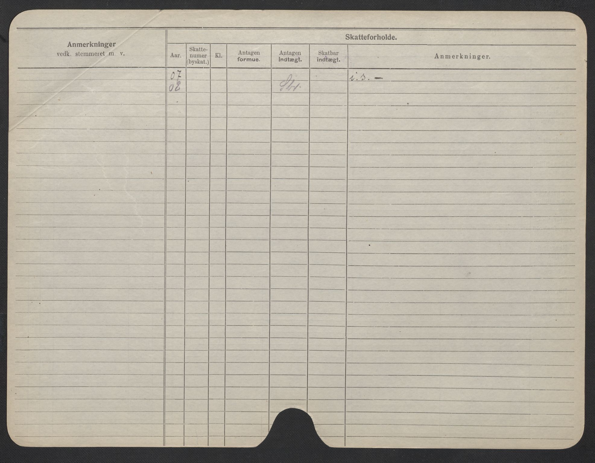 Oslo folkeregister, Registerkort, AV/SAO-A-11715/F/Fa/Fac/L0020: Kvinner, 1906-1914, p. 1124b