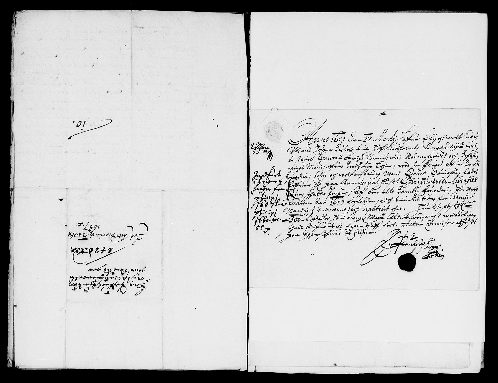 Rentekammeret inntil 1814, Reviderte regnskaper, Lensregnskaper, AV/RA-EA-5023/R/Rb/Rbp/L0047: Bratsberg len, 1659-1662