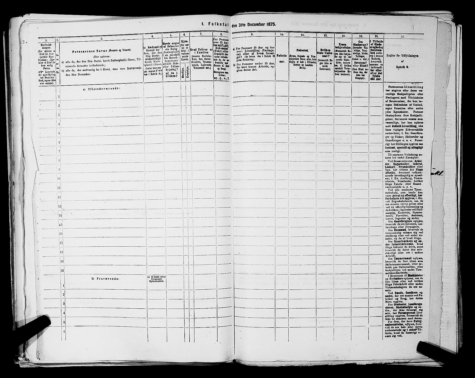 RA, 1875 census for 0137P Våler, 1875, p. 724