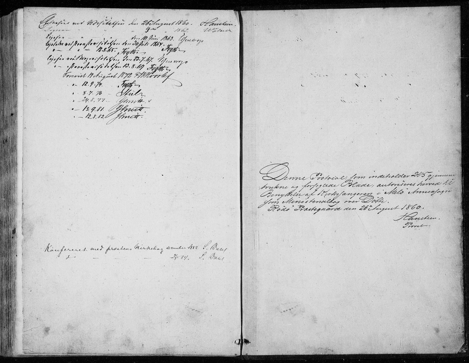 Ministerialprotokoller, klokkerbøker og fødselsregistre - Nordland, SAT/A-1459/843/L0634: Parish register (copy) no. 843C03, 1860-1884