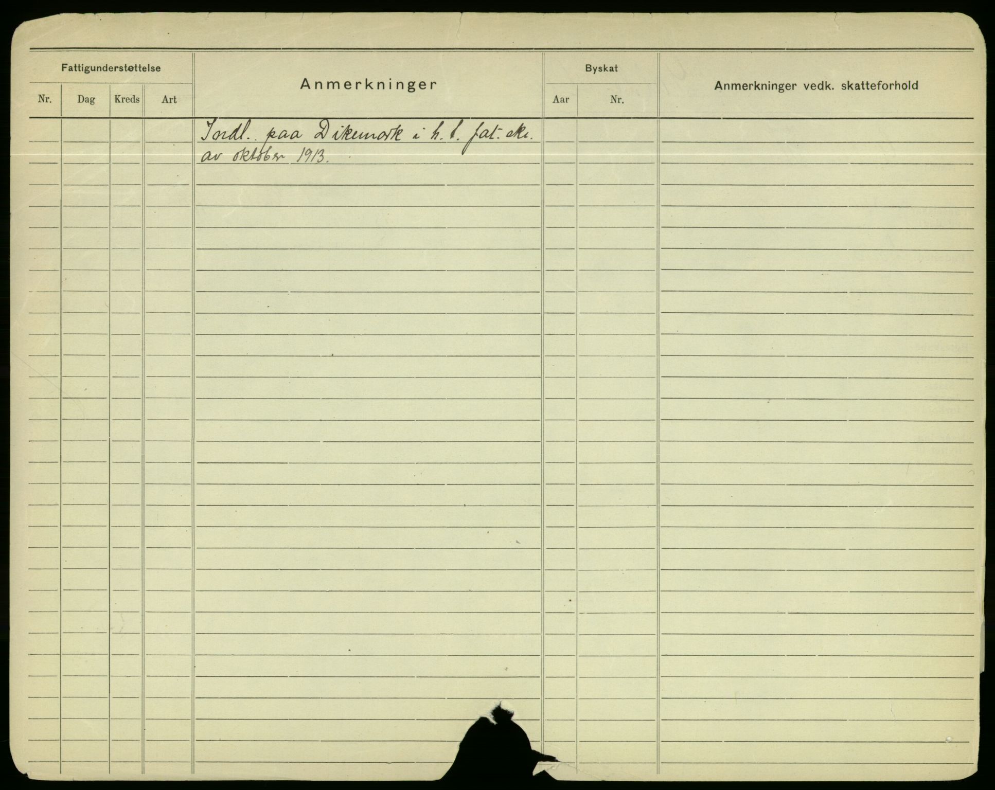 Oslo folkeregister, Registerkort, SAO/A-11715/F/Fa/Fac/L0003: Menn, 1906-1914, p. 401b