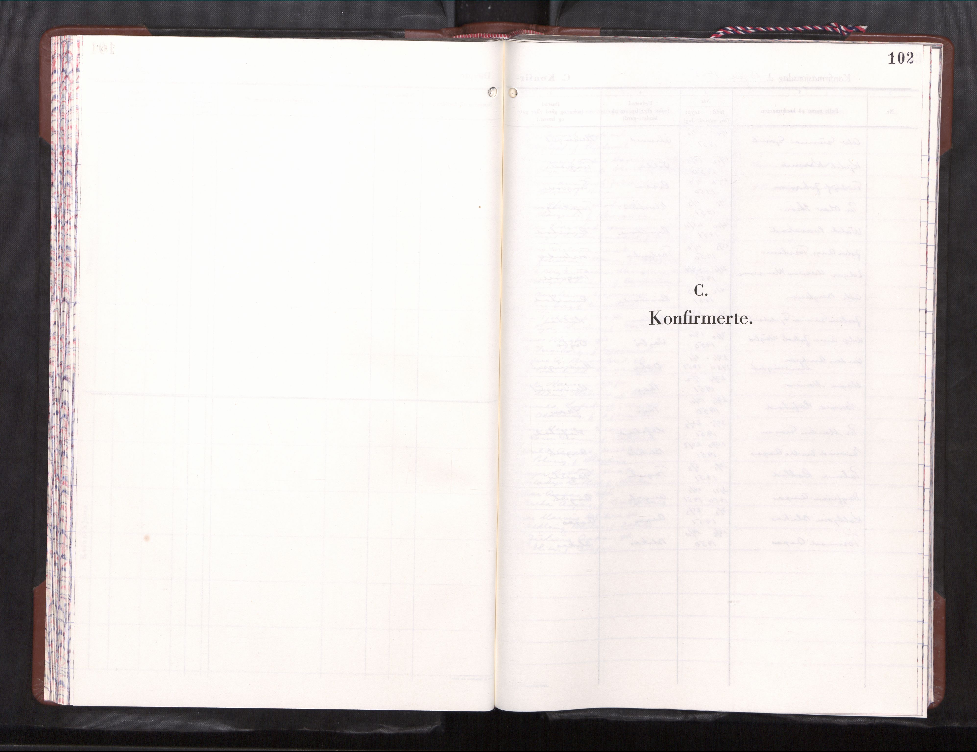 Ministerialprotokoller, klokkerbøker og fødselsregistre - Møre og Romsdal, SAT/A-1454/586/L0998: Parish register (copy) no. 586---, 1961-1970, p. 102