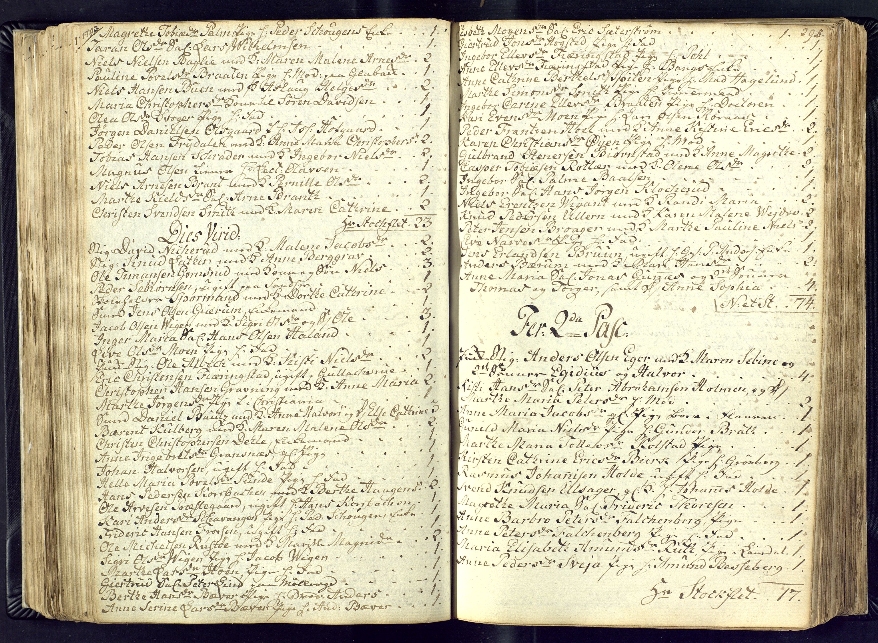 Kongsberg kirkebøker, AV/SAKO-A-22/M/Ma/L0011: Communicants register no. 11, 1788-1795, p. 298