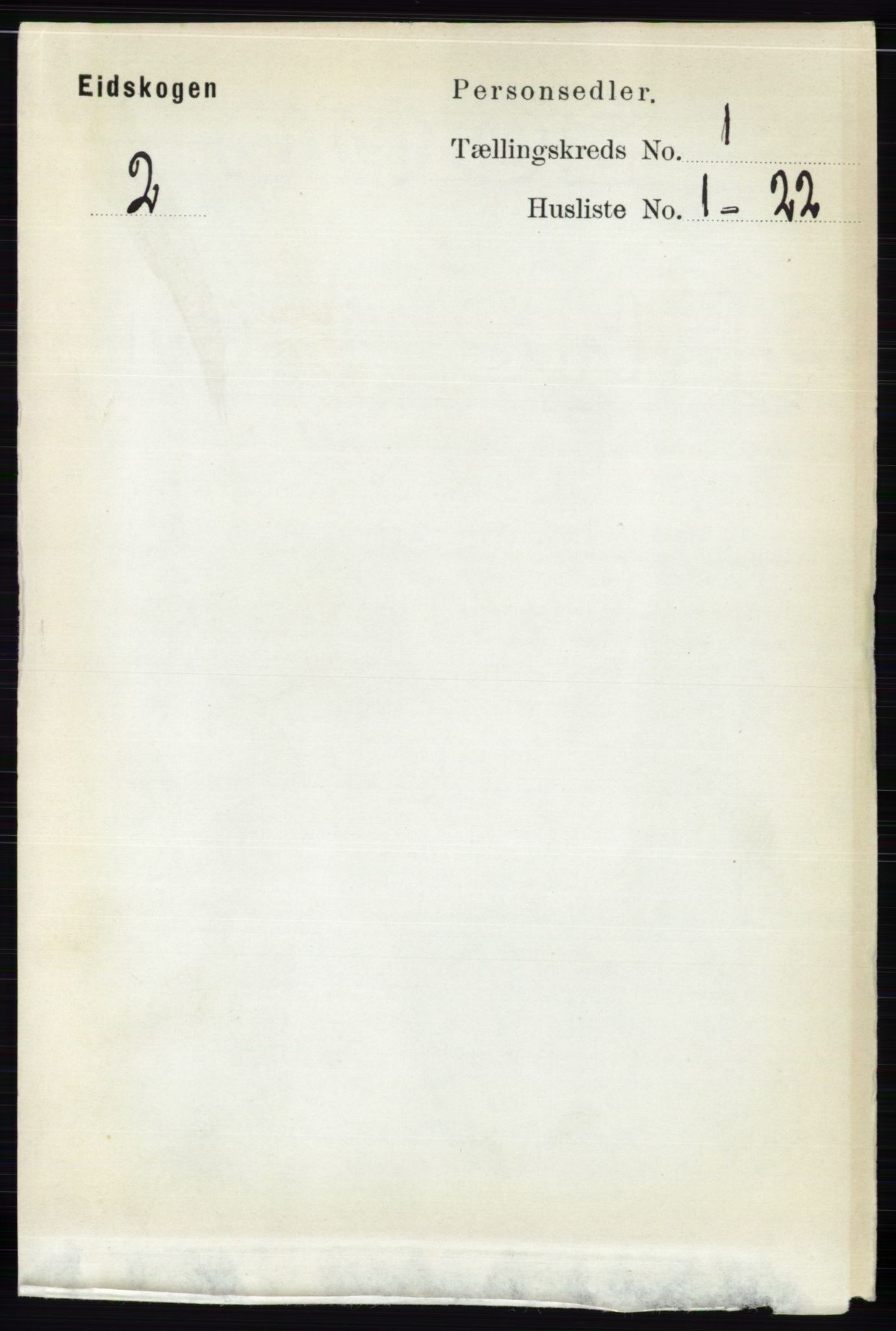 RA, 1891 census for 0420 Eidskog, 1891, p. 93