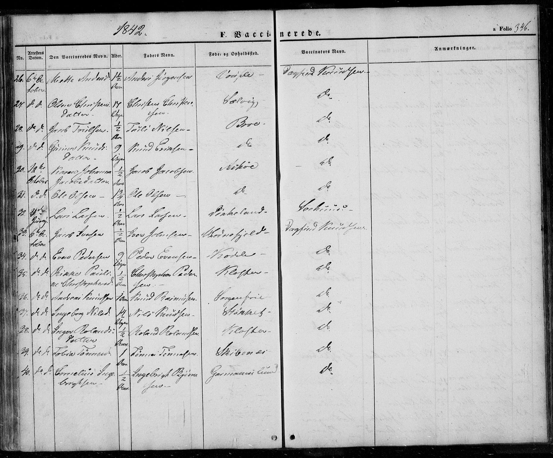 Rennesøy sokneprestkontor, AV/SAST-A -101827/H/Ha/Haa/L0005: Parish register (official) no. A 5, 1838-1859, p. 346