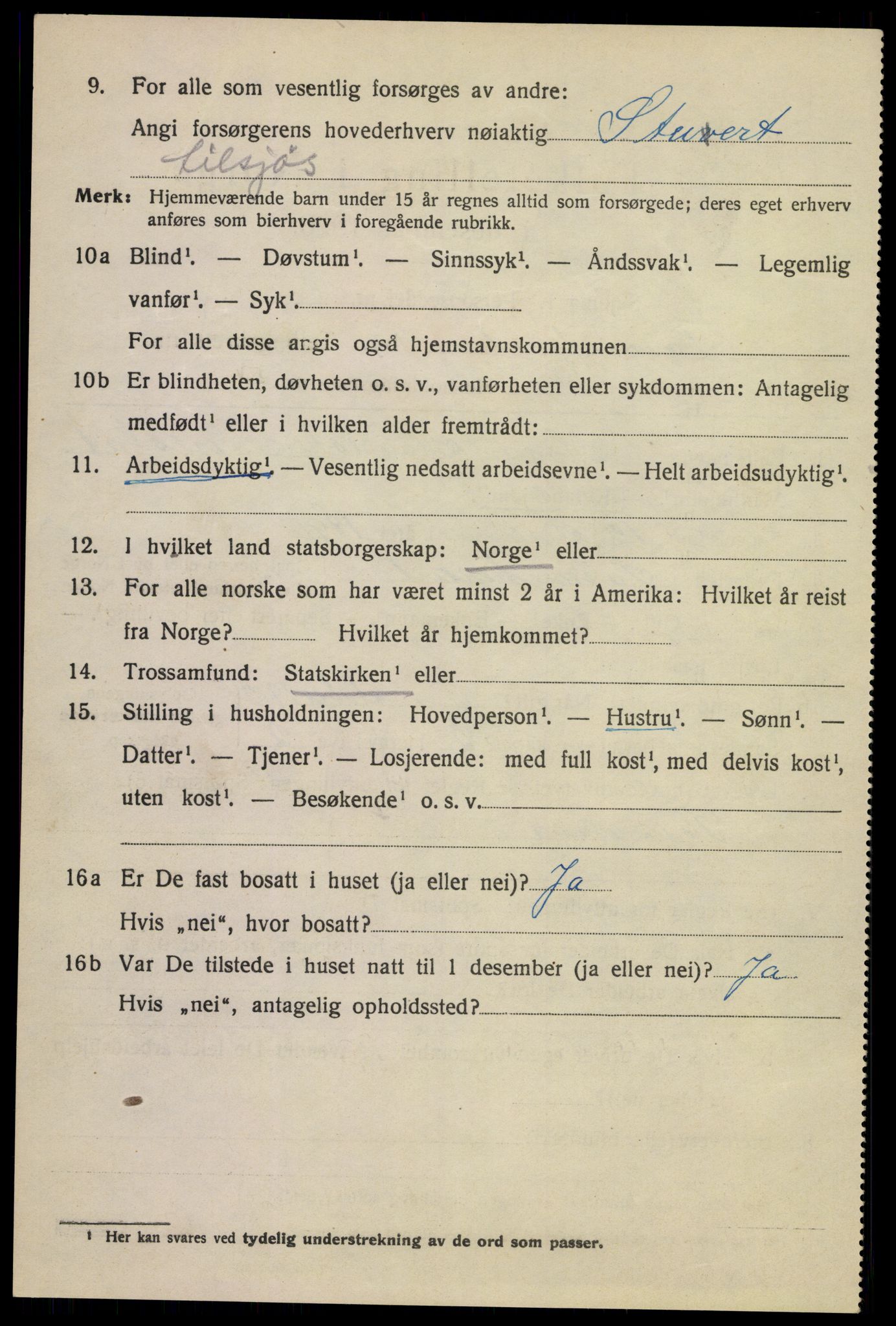 SAKO, 1920 census for Sandefjord, 1920, p. 7403