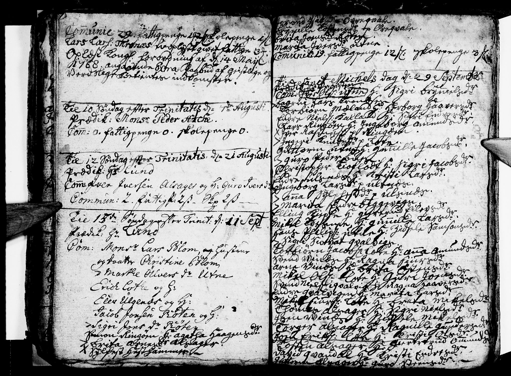 Ullensvang sokneprestembete, AV/SAB-A-78701/H/Hab: Parish register (copy) no. E 1, 1766-1769, p. 86-87