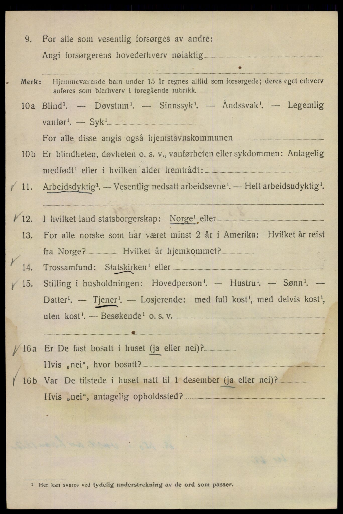 SAO, 1920 census for Kristiania, 1920, p. 209848