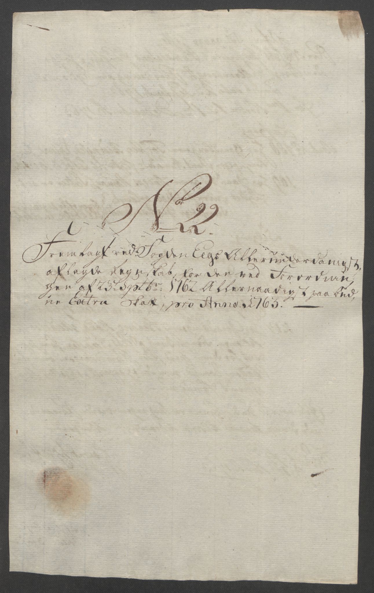 Rentekammeret inntil 1814, Reviderte regnskaper, Fogderegnskap, AV/RA-EA-4092/R55/L3730: Ekstraskatten Romsdal, 1762-1763, p. 408