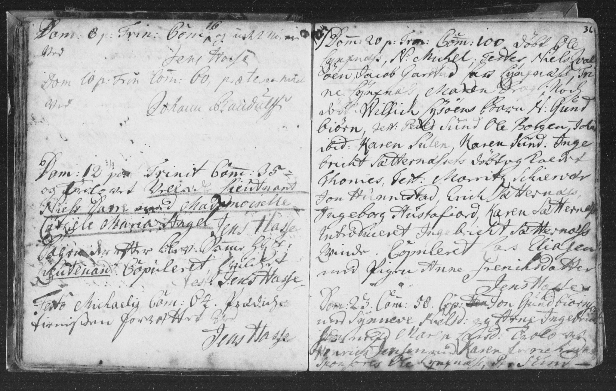 Ministerialprotokoller, klokkerbøker og fødselsregistre - Nord-Trøndelag, SAT/A-1458/786/L0685: Parish register (official) no. 786A01, 1710-1798, p. 36
