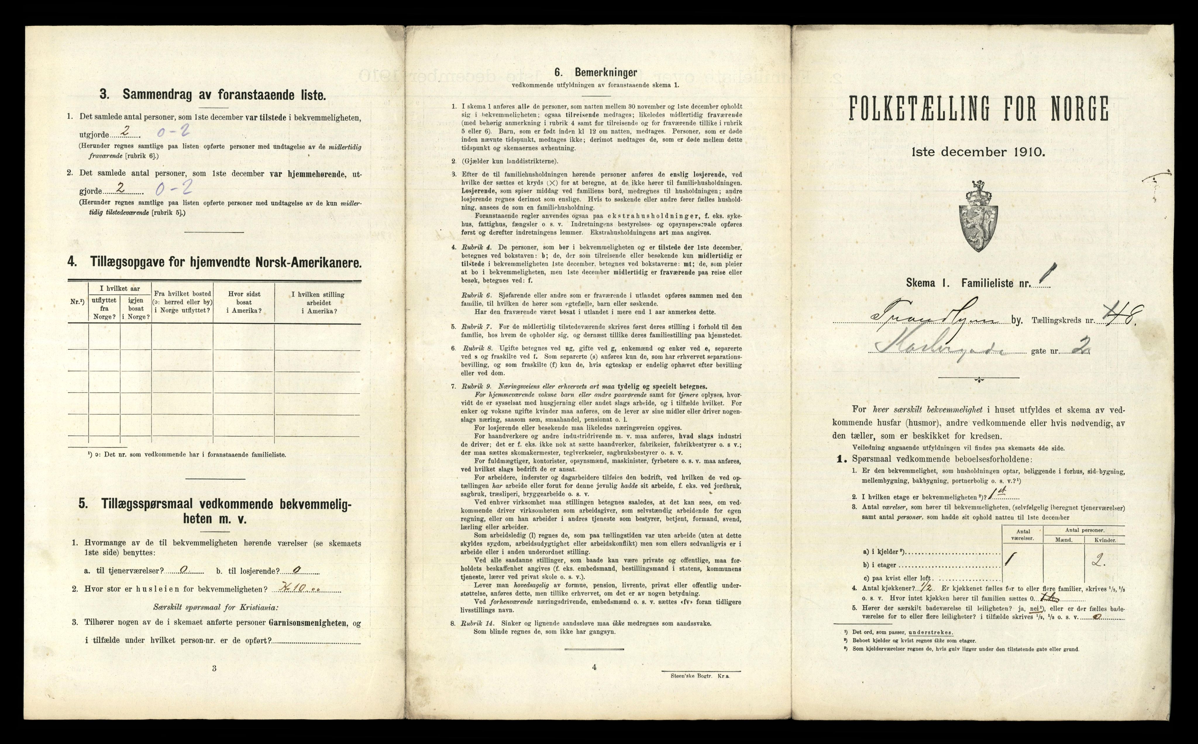 RA, 1910 census for Trondheim, 1910, p. 12041