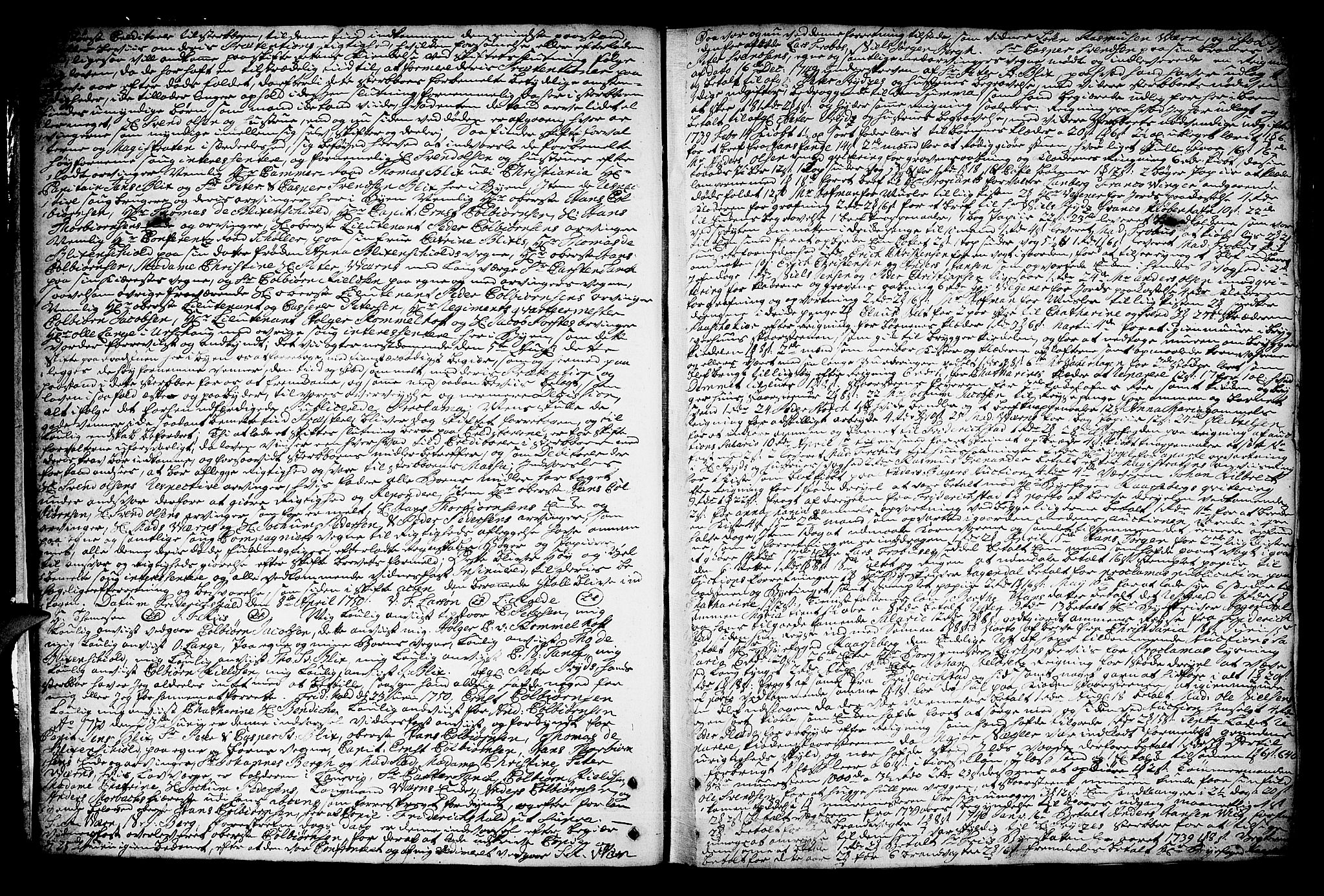 Halden byfogd, AV/SAO-A-10865/H/Hc/L0003: Skifteprotokoll, 1753-1766, p. 22-23