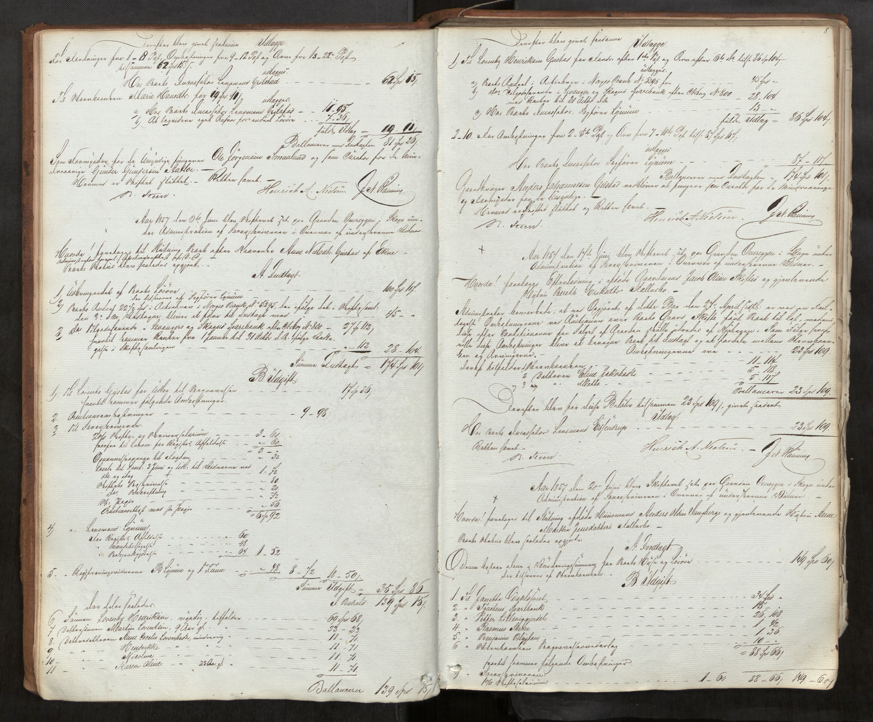 Stjør- og Verdal sorenskriveri, AV/SAT-A-4167/1/3/3A/L0041: Skifteslutningsprotokoll, 1857-1863, p. 8