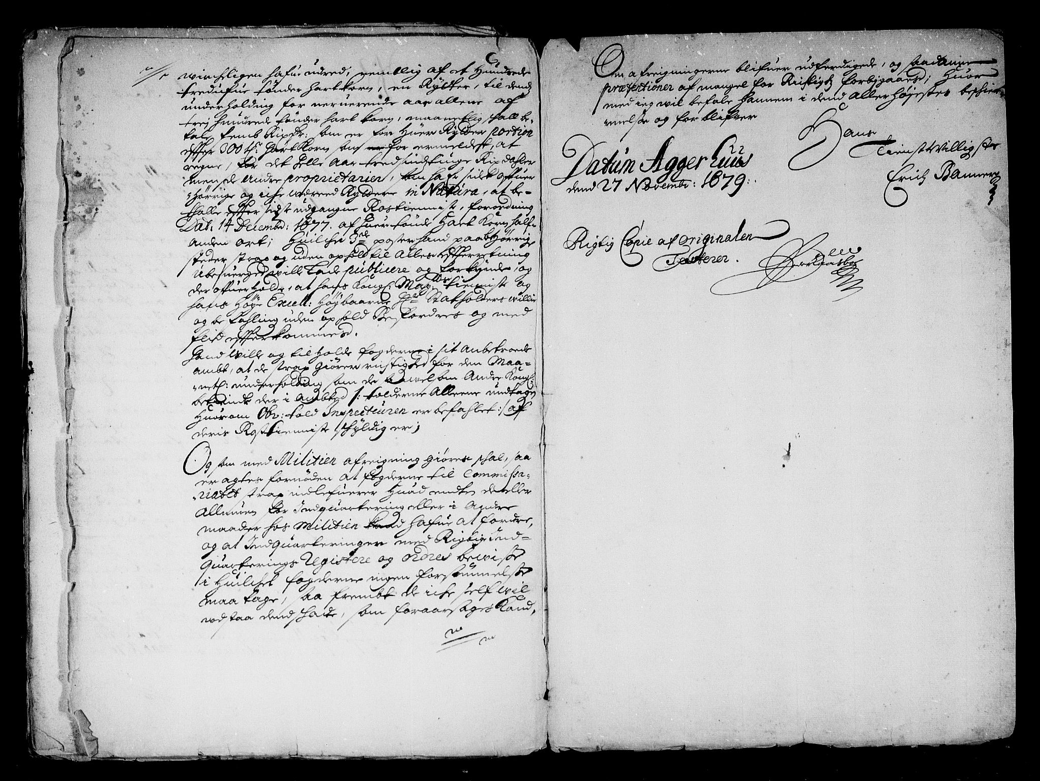 Rentekammeret inntil 1814, Reviderte regnskaper, Stiftamtstueregnskaper, Trondheim stiftamt og Nordland amt, AV/RA-EA-6044/R/Re/L0054: Trondheim stiftamt og Nordland amt, 1679