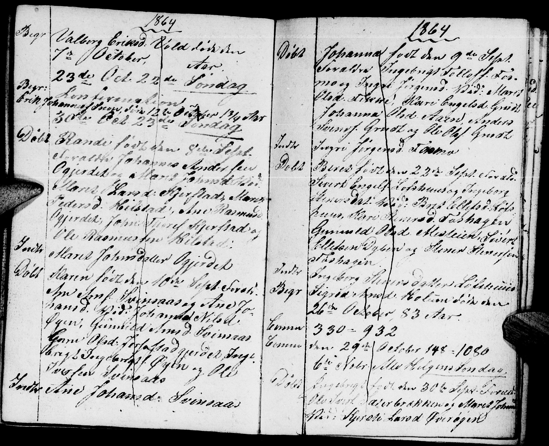 Meldal sokneprestkontor, AV/SAT-A-1123/1/I/I1/I1f/L0008: Parish register draft no. 672I1F, 1827-1866