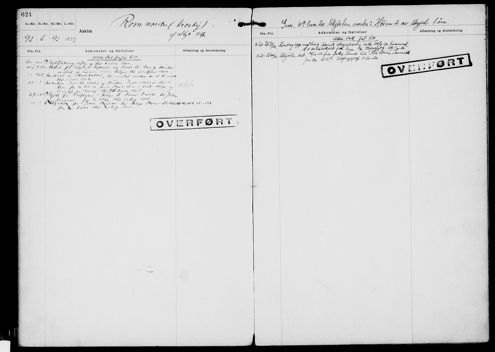 Rakkestad sorenskriveri, AV/SAO-A-10686/G/Ga/Gae/L0002: Mortgage register no. V 2, 1798-1954, p. 624