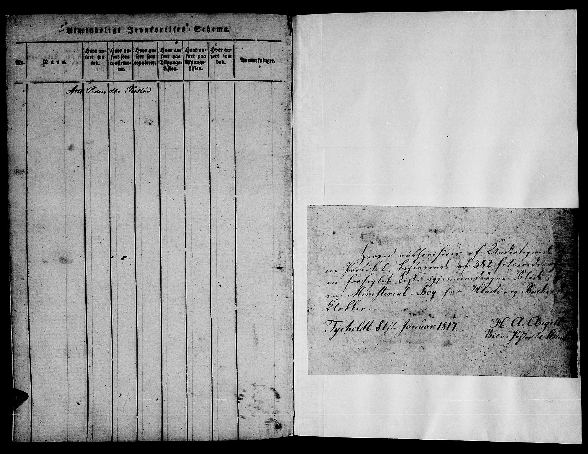 Ministerialprotokoller, klokkerbøker og fødselsregistre - Sør-Trøndelag, SAT/A-1456/606/L0307: Parish register (copy) no. 606C03, 1817-1824