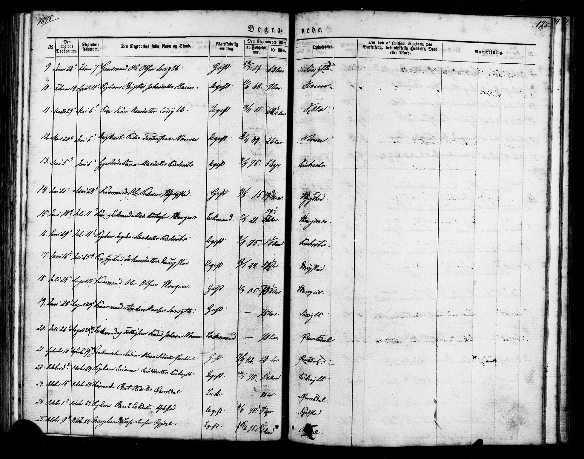 Ministerialprotokoller, klokkerbøker og fødselsregistre - Møre og Romsdal, AV/SAT-A-1454/541/L0545: Parish register (official) no. 541A02, 1872-1886, p. 128