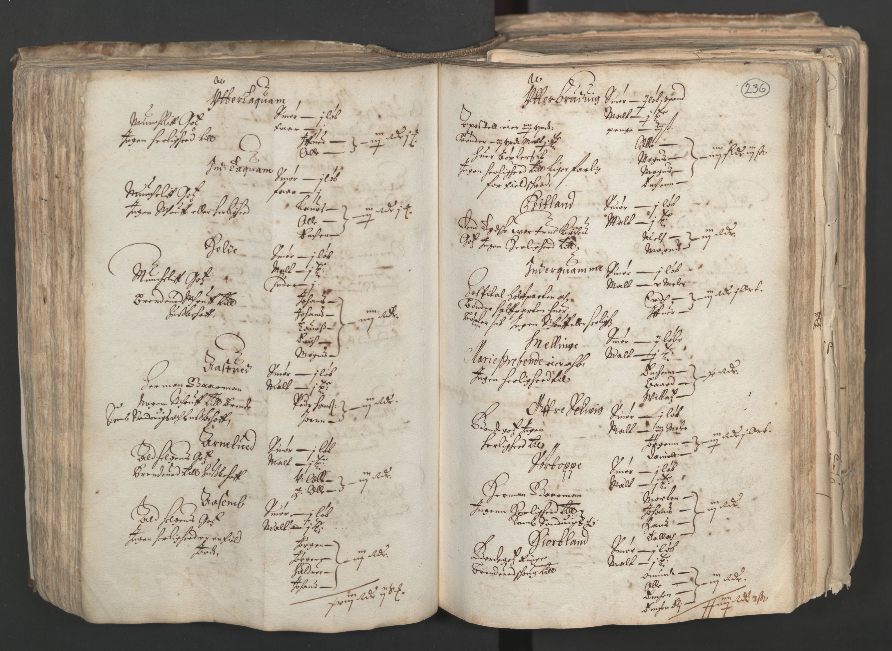 Rentekammeret inntil 1814, Realistisk ordnet avdeling, AV/RA-EA-4070/L/L0024/0001: Bergen lagdømme: / [A]: Alminnelig jordebok og skattemanntall (6 dalers kontribusjonsskatt). Sunnhordland, Hardanger, Nordhordland, Voss, Indre Sogn, Ytre Sogn, Sunnfjord, Nordfjord og Sunnmøre fogderi., 1661, p. 234b-235a