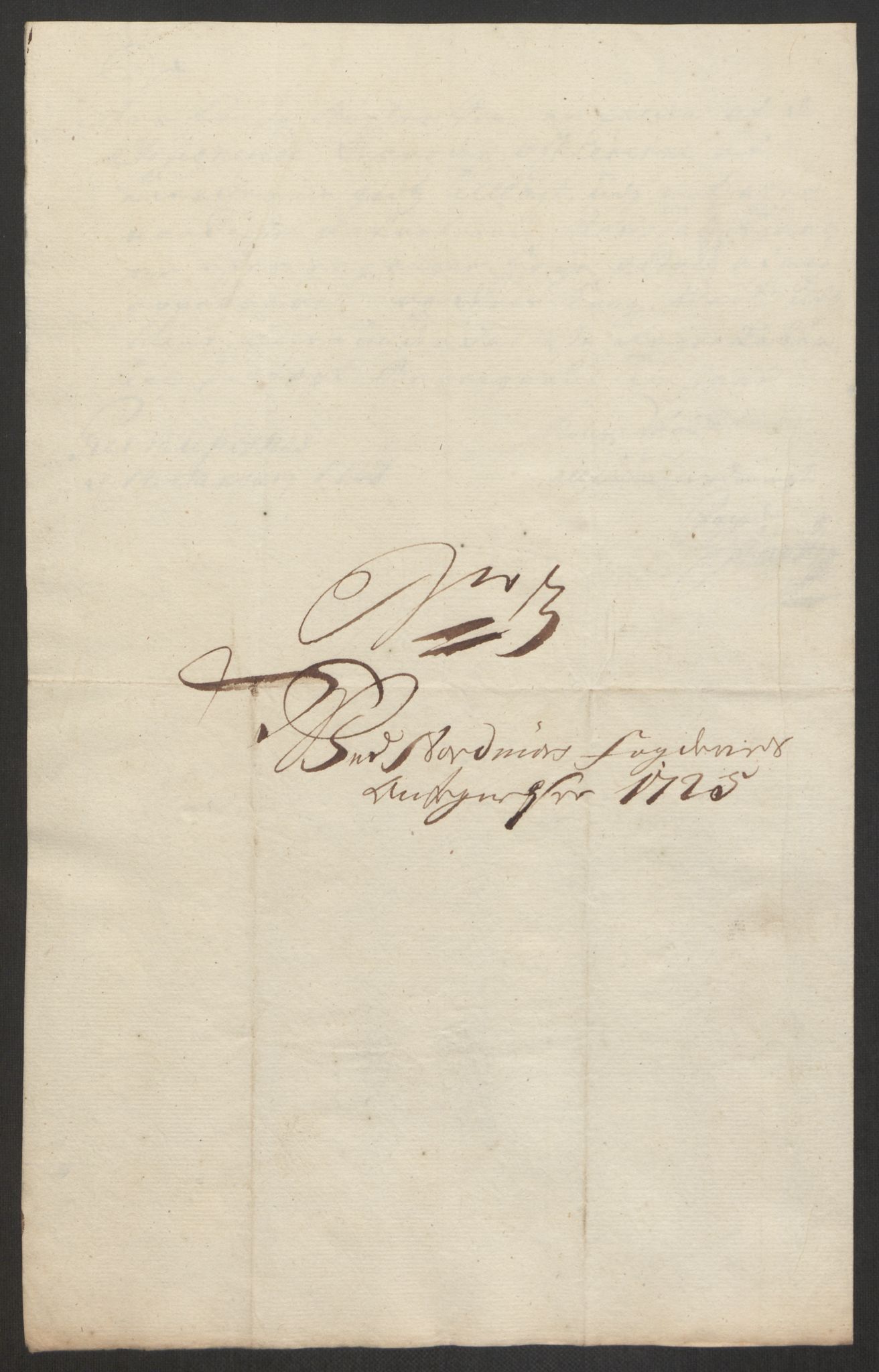 Rentekammeret inntil 1814, Reviderte regnskaper, Fogderegnskap, AV/RA-EA-4092/R56/L3758: Fogderegnskap Nordmøre, 1725, p. 337