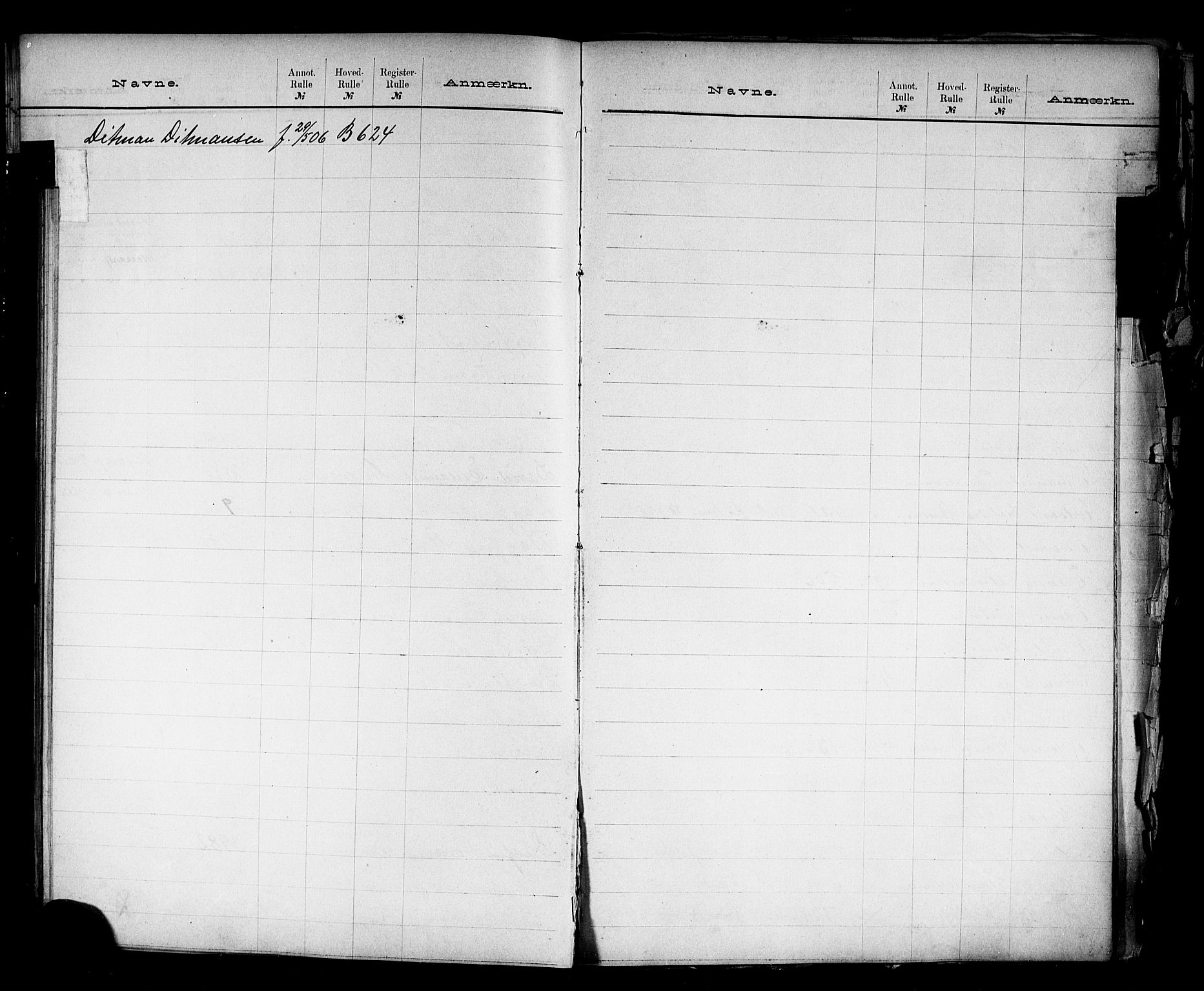 Sandefjord innrulleringskontor, SAKO/A-788/G/Ga/L0001: Register til annotasjons- og hovedrulle, 1860-1948, p. 33