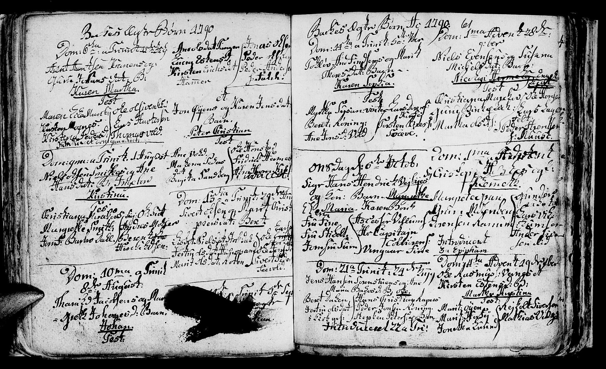 Ministerialprotokoller, klokkerbøker og fødselsregistre - Sør-Trøndelag, SAT/A-1456/604/L0218: Parish register (copy) no. 604C01, 1754-1819, p. 61