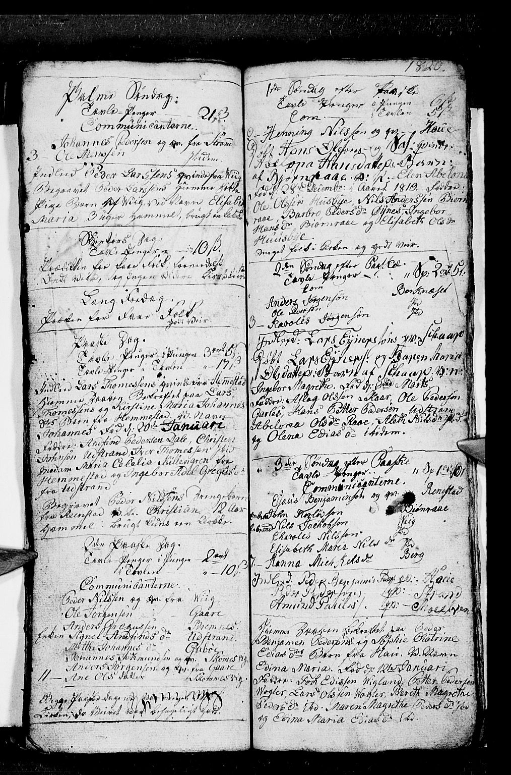 Kvæfjord sokneprestkontor, AV/SATØ-S-1323/G/Ga/Gab/L0001klokker: Parish register (copy) no. 1, 1806-1824