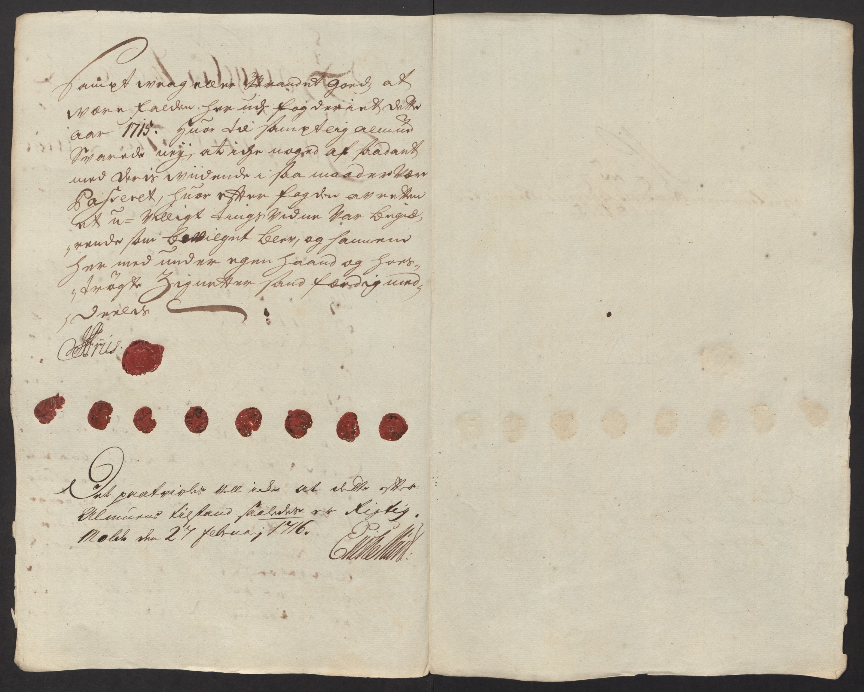 Rentekammeret inntil 1814, Reviderte regnskaper, Fogderegnskap, RA/EA-4092/R55/L3663: Fogderegnskap Romsdal, 1715-1716, p. 191