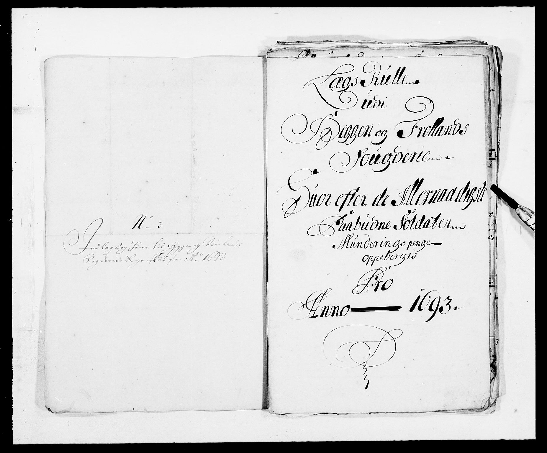 Rentekammeret inntil 1814, Reviderte regnskaper, Fogderegnskap, RA/EA-4092/R06/L0283: Fogderegnskap Heggen og Frøland, 1691-1693, p. 393