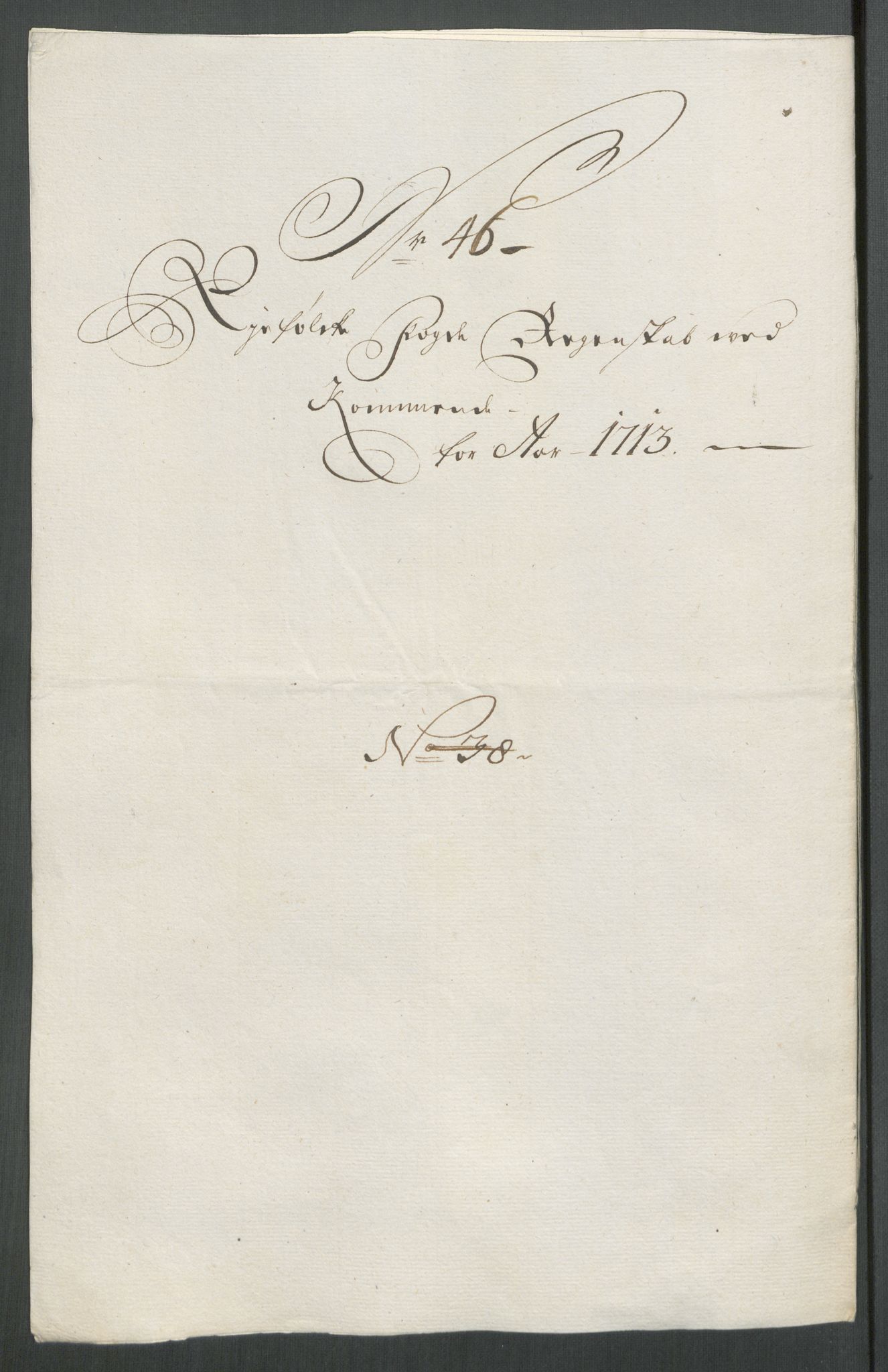 Rentekammeret inntil 1814, Reviderte regnskaper, Fogderegnskap, RA/EA-4092/R47/L2866: Fogderegnskap Ryfylke, 1713, p. 294