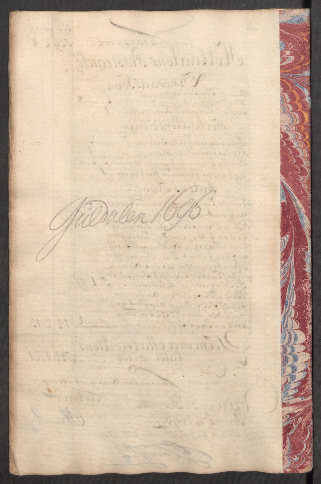 Rentekammeret inntil 1814, Reviderte regnskaper, Fogderegnskap, AV/RA-EA-4092/R60/L3946: Fogderegnskap Orkdal og Gauldal, 1696, p. 314