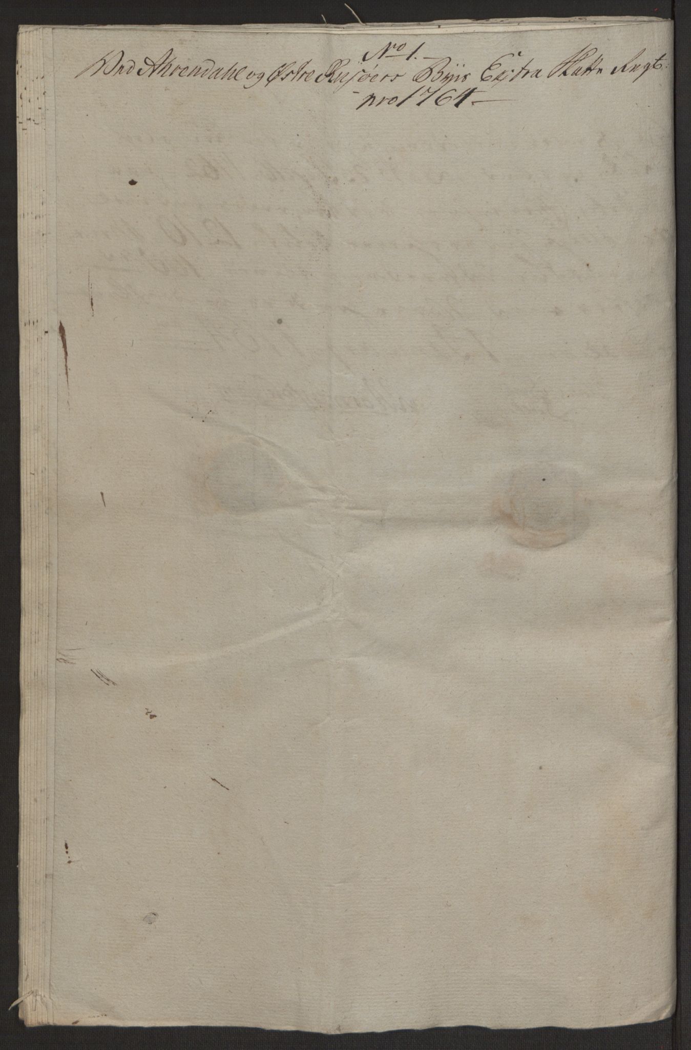 Rentekammeret inntil 1814, Reviderte regnskaper, Byregnskaper, RA/EA-4066/R/Rl/L0230/0001: [L4] Kontribusjonsregnskap / Ekstraskatt, 1762-1764, p. 419