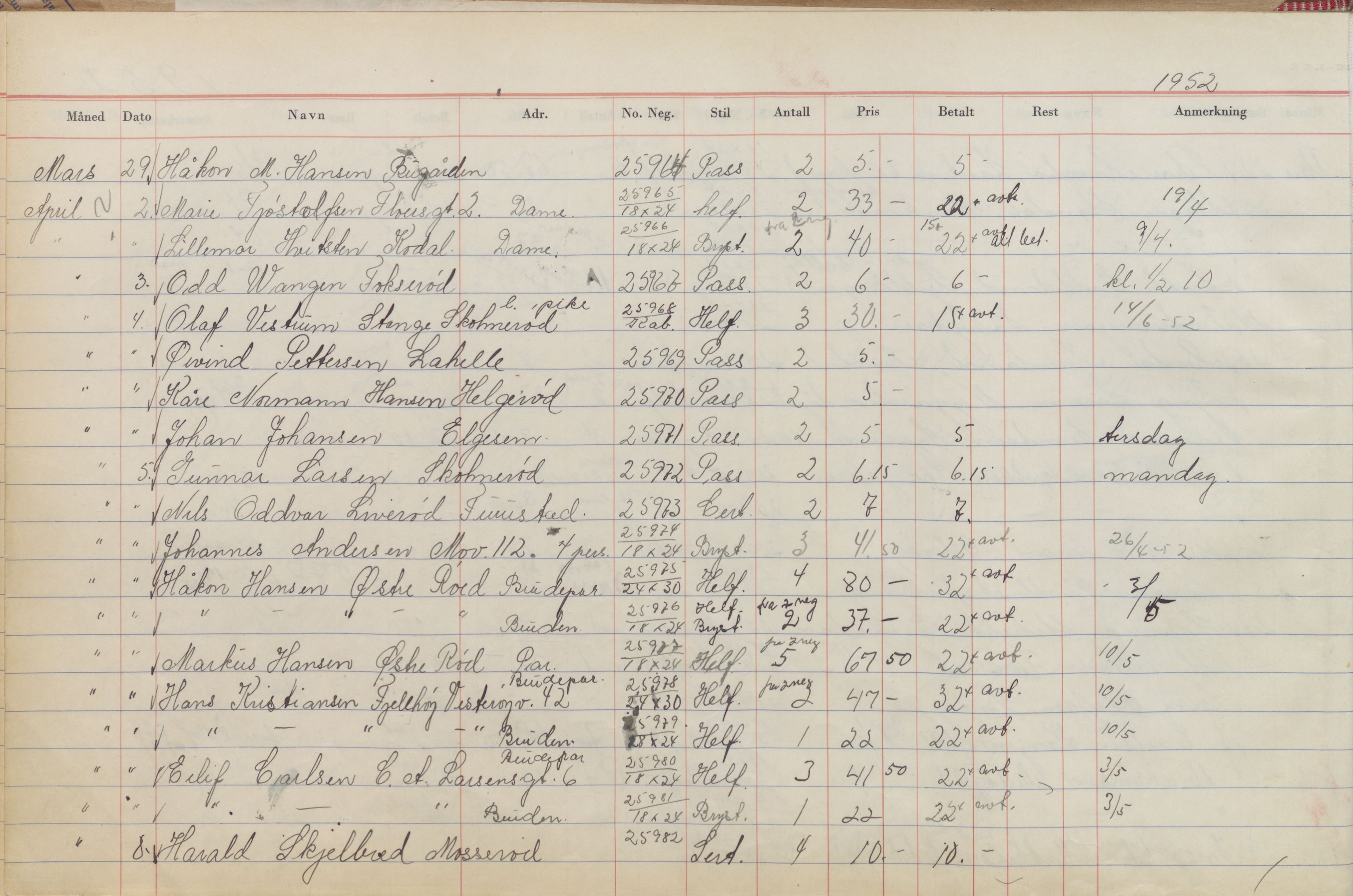 Pa 1494 - Jørgensen, Antonius. Fotograf, VEMU/A-2760/F/Fb, 1927-1984, p. 1571