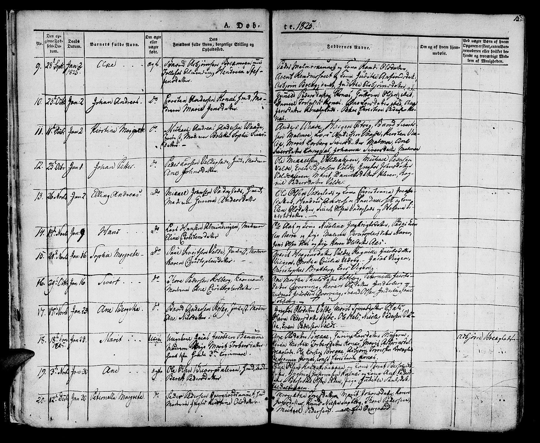 Ministerialprotokoller, klokkerbøker og fødselsregistre - Nord-Trøndelag, SAT/A-1458/741/L0390: Parish register (official) no. 741A04, 1822-1836, p. 15