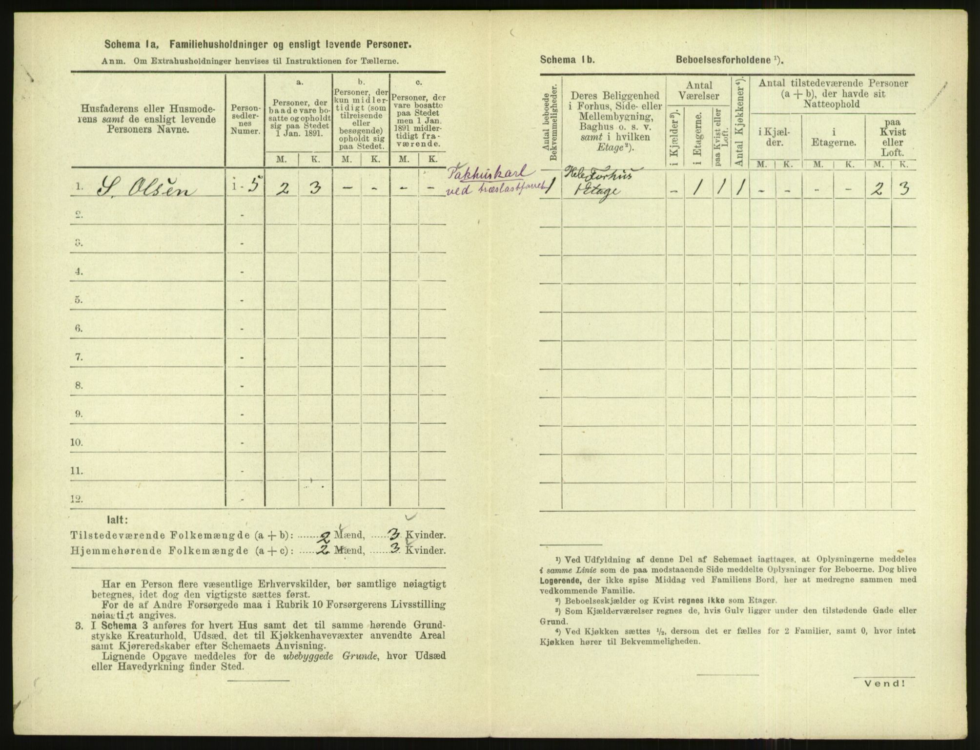 RA, 1891 census for 1004 Flekkefjord, 1891, p. 539