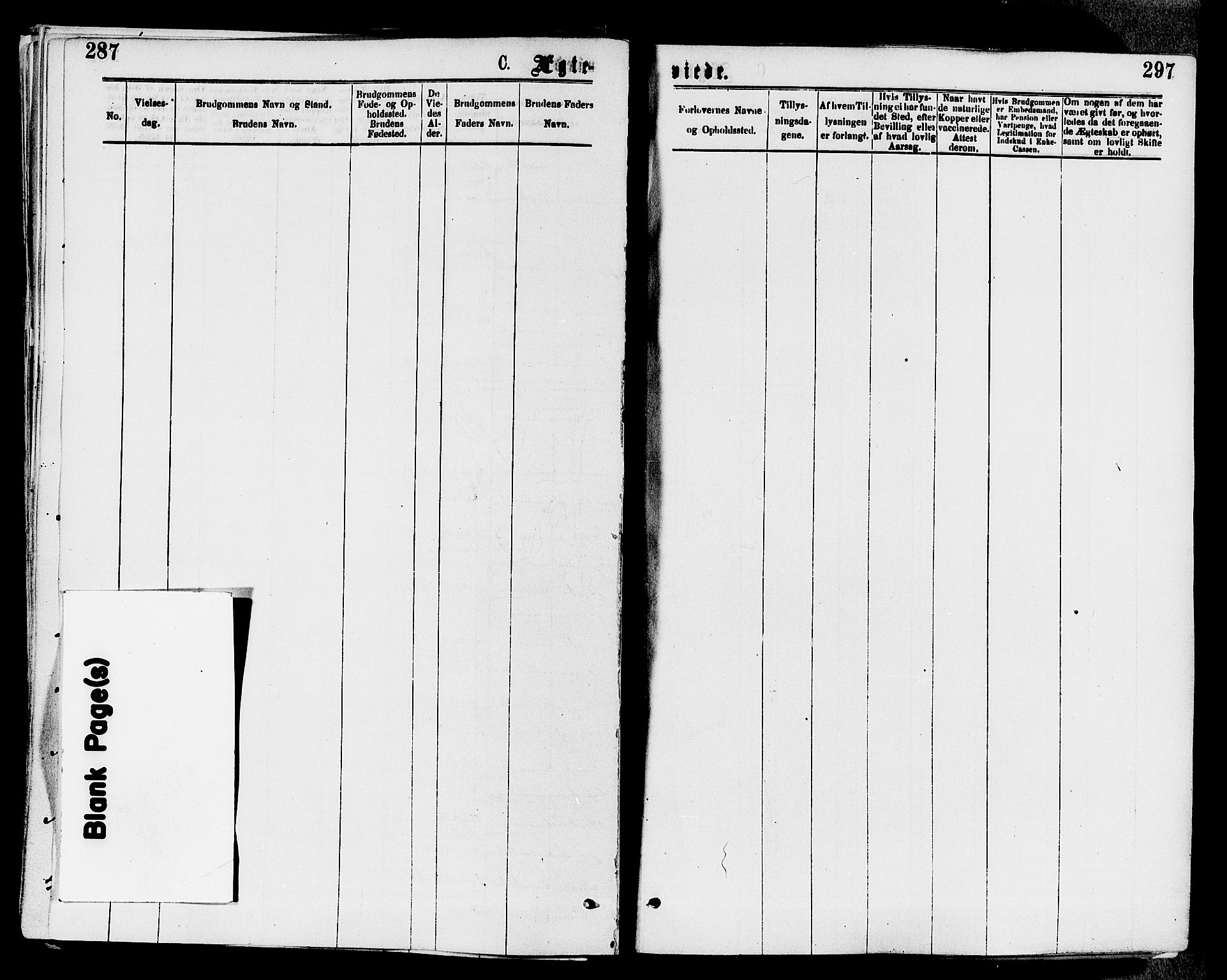 Stokke kirkebøker, AV/SAKO-A-320/F/Fa/L0009: Parish register (official) no. I 9, 1872-1883, p. 287