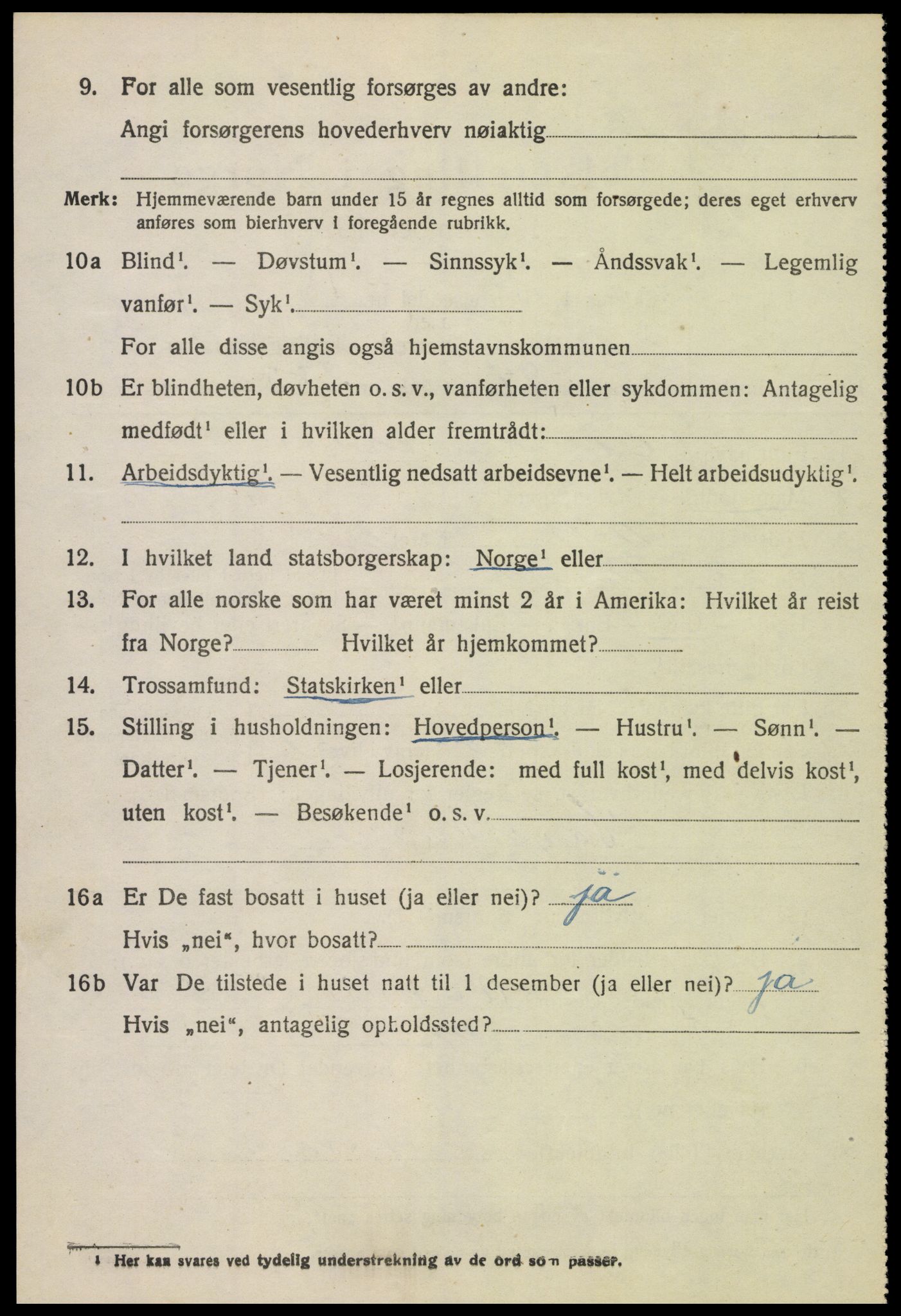 SAH, 1920 census for Furnes, 1920, p. 5718