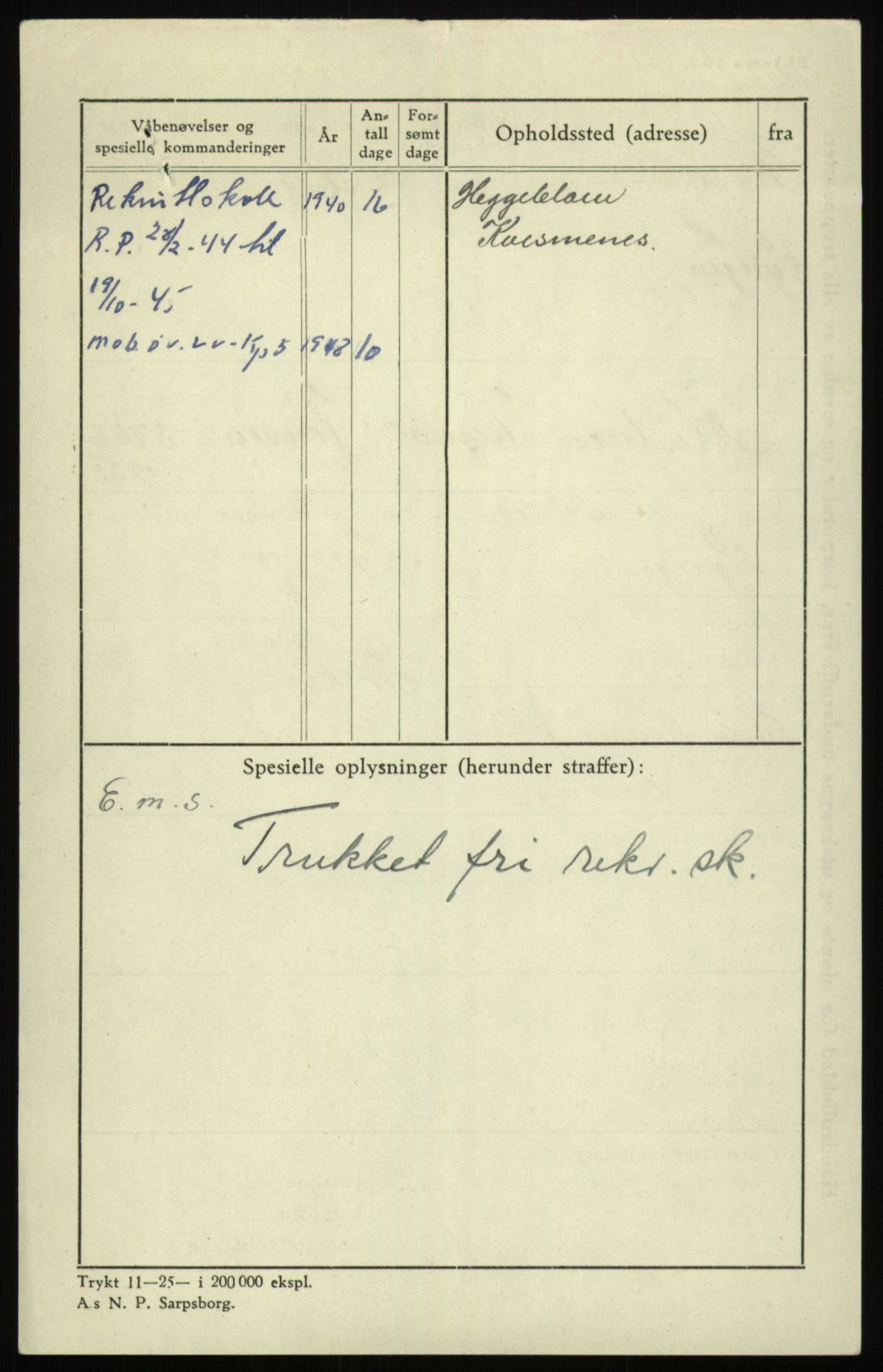 Forsvaret, Troms infanteriregiment nr. 16, AV/RA-RAFA-3146/P/Pa/L0017: Rulleblad for regimentets menige mannskaper, årsklasse 1933, 1933, p. 558