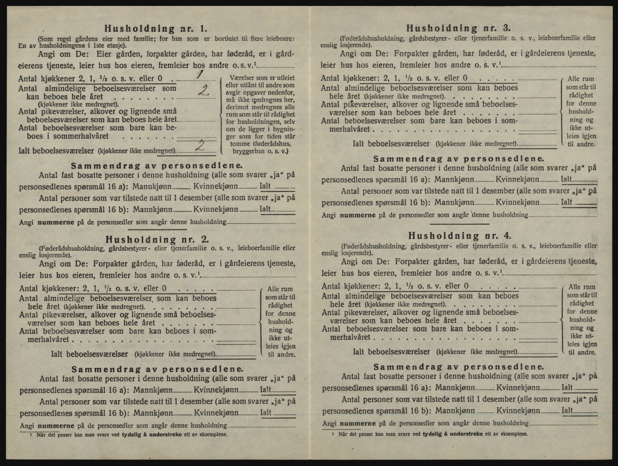 SAO, 1920 census for Idd, 1920, p. 1023