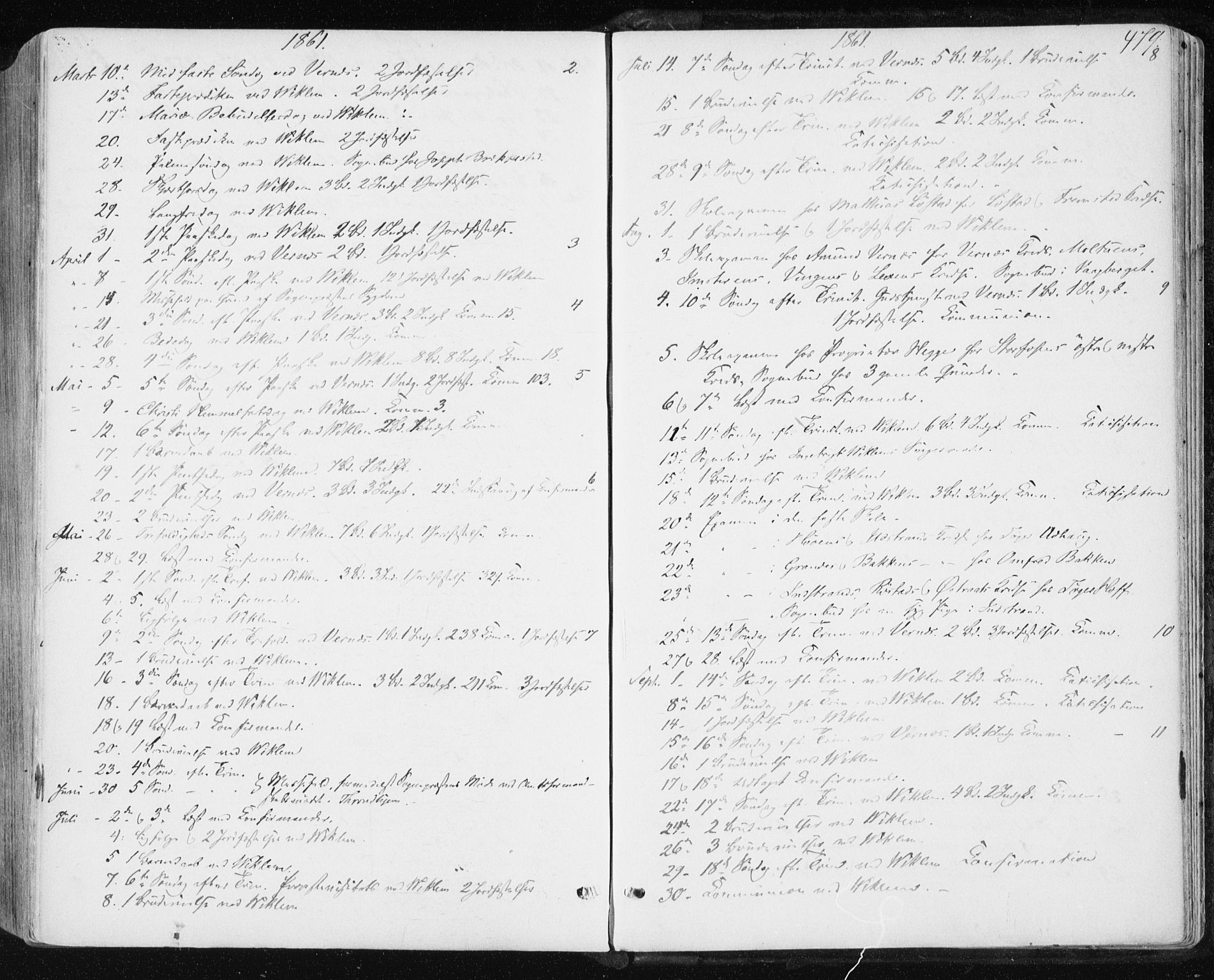 Ministerialprotokoller, klokkerbøker og fødselsregistre - Sør-Trøndelag, SAT/A-1456/659/L0737: Parish register (official) no. 659A07, 1857-1875, p. 479