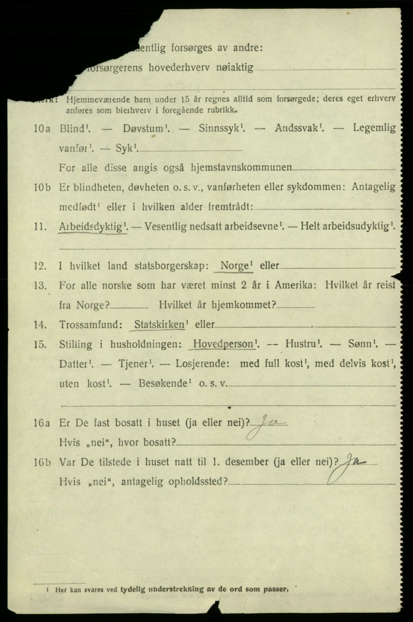 SAB, 1920 census for Jondal, 1920, p. 1747