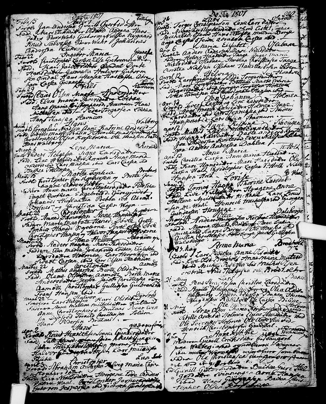 Stokke kirkebøker, AV/SAKO-A-320/F/Fa/L0003: Parish register (official) no. I 3, 1771-1803, p. 220