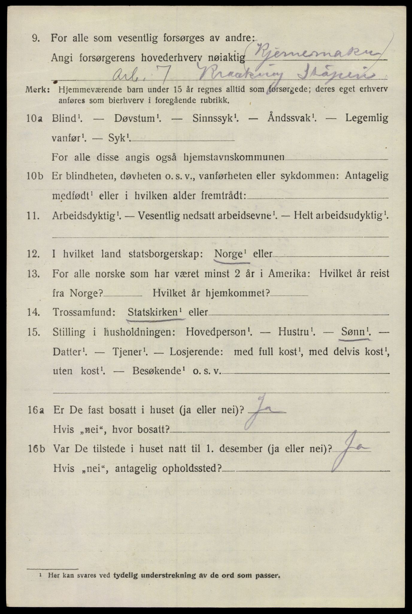 SAO, 1920 census for Kråkerøy, 1920, p. 4327