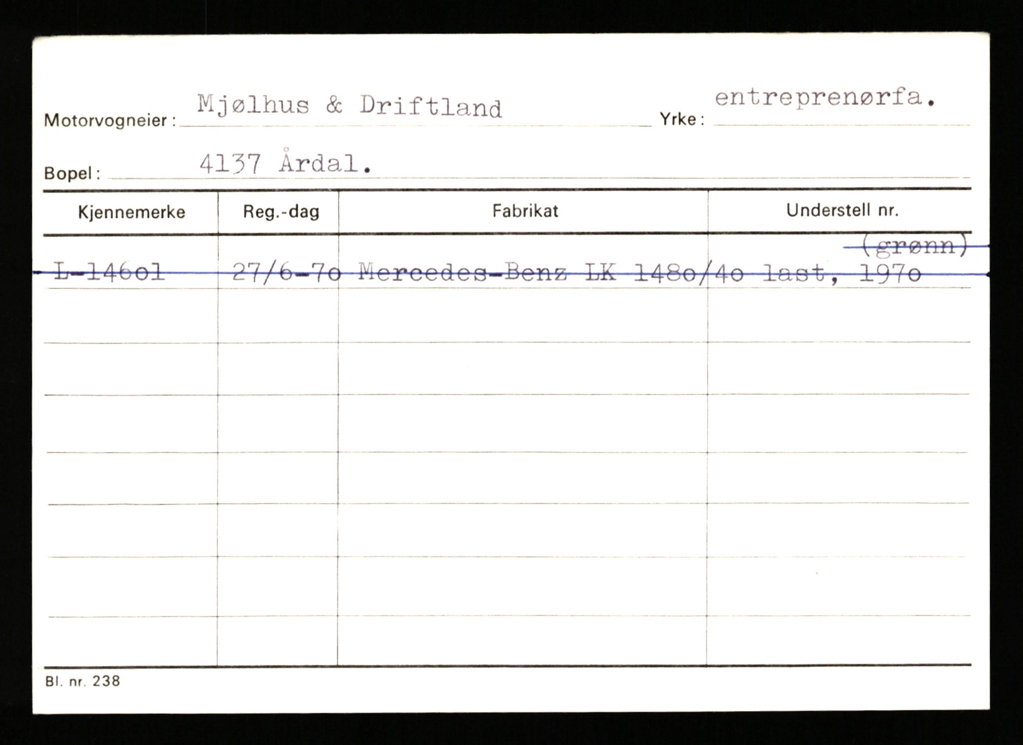 Stavanger trafikkstasjon, SAST/A-101942/0/H/L0025: Meling - Mygland, 1930-1971, p. 1137