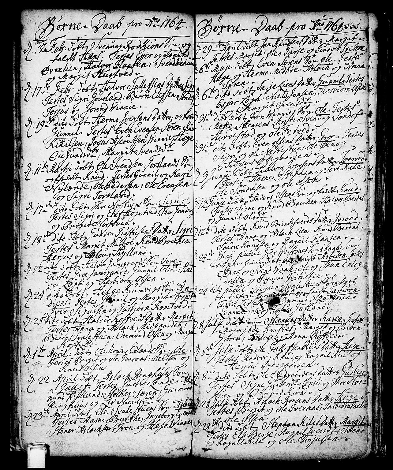 Vinje kirkebøker, SAKO/A-312/F/Fa/L0001: Parish register (official) no. I 1, 1717-1766, p. 131