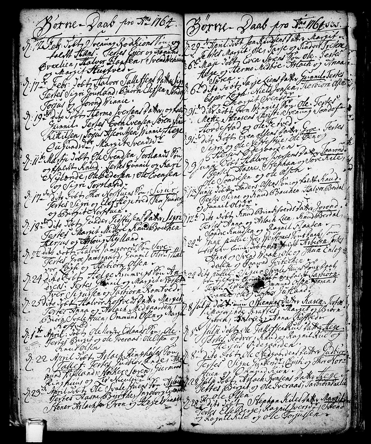 Vinje kirkebøker, AV/SAKO-A-312/F/Fa/L0001: Parish register (official) no. I 1, 1717-1766, p. 131